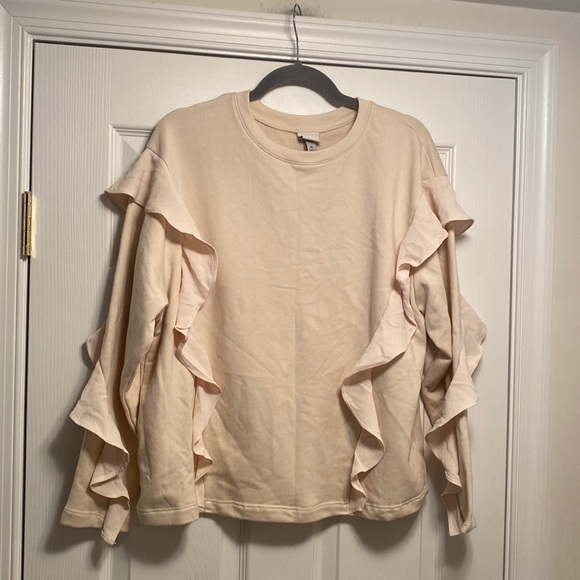 a new day Tops - NWT A New Day Cream Sweatshirt…size XL